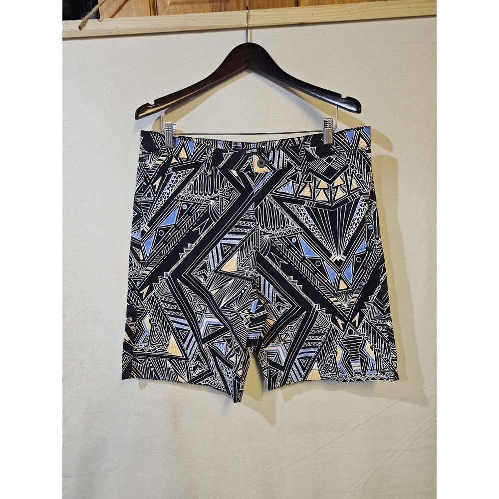 Jackson Abstract Mens‎ Shorts Size 34
